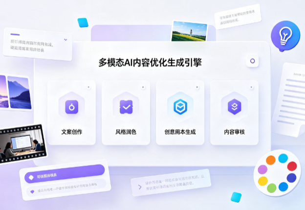 曾都区AI智能内容优化创新 多模态生成技术丰富数字内容创作生态